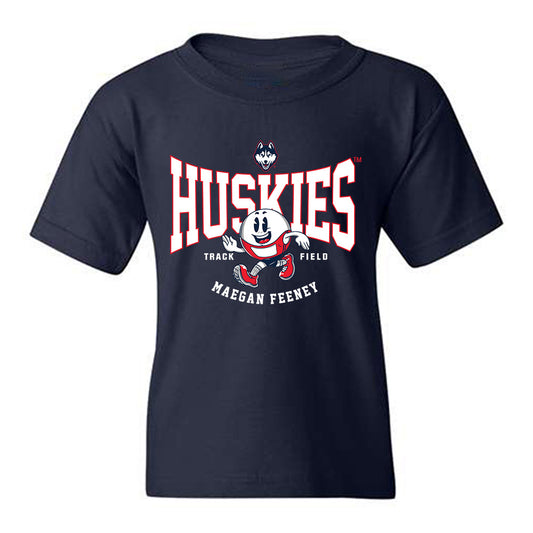 UConn - NCAA Women's Track & Field : Maegan Feeney - Fashion Shersey Youth T-Shirt-0
