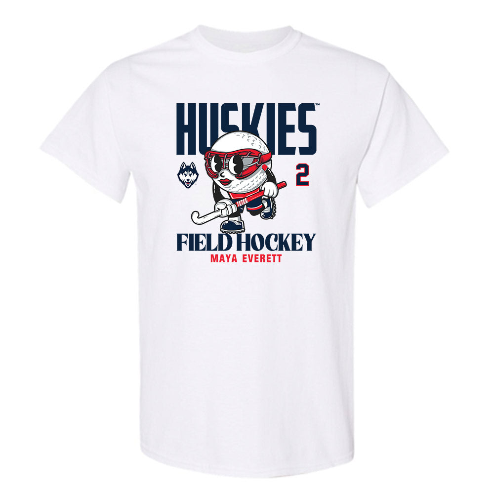 UConn - NCAA Women's Field Hockey : Maya Everett - Fashion Shersey T-Shirt-0