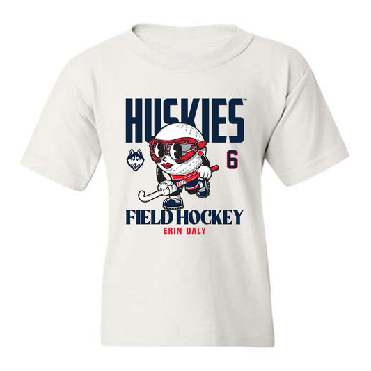UConn - NCAA Women's Field Hockey : Erin Daly - Fashion Shersey Youth T-Shirt-0