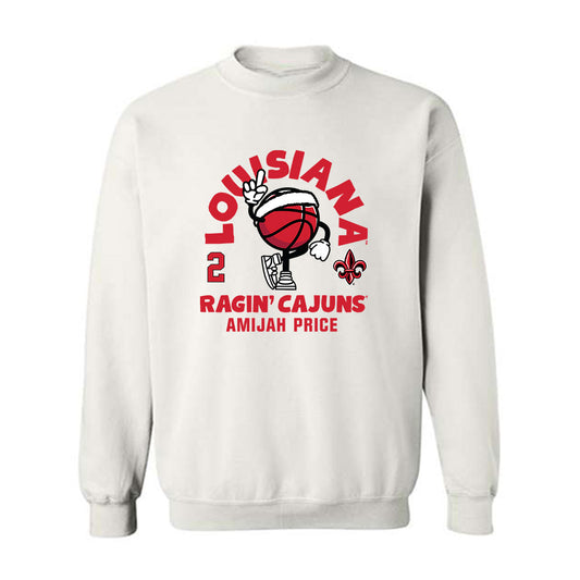 Louisiana - NCAA Women's Basketball : Amijah Price - Fashion Shersey Crewneck Sweatshirt-0