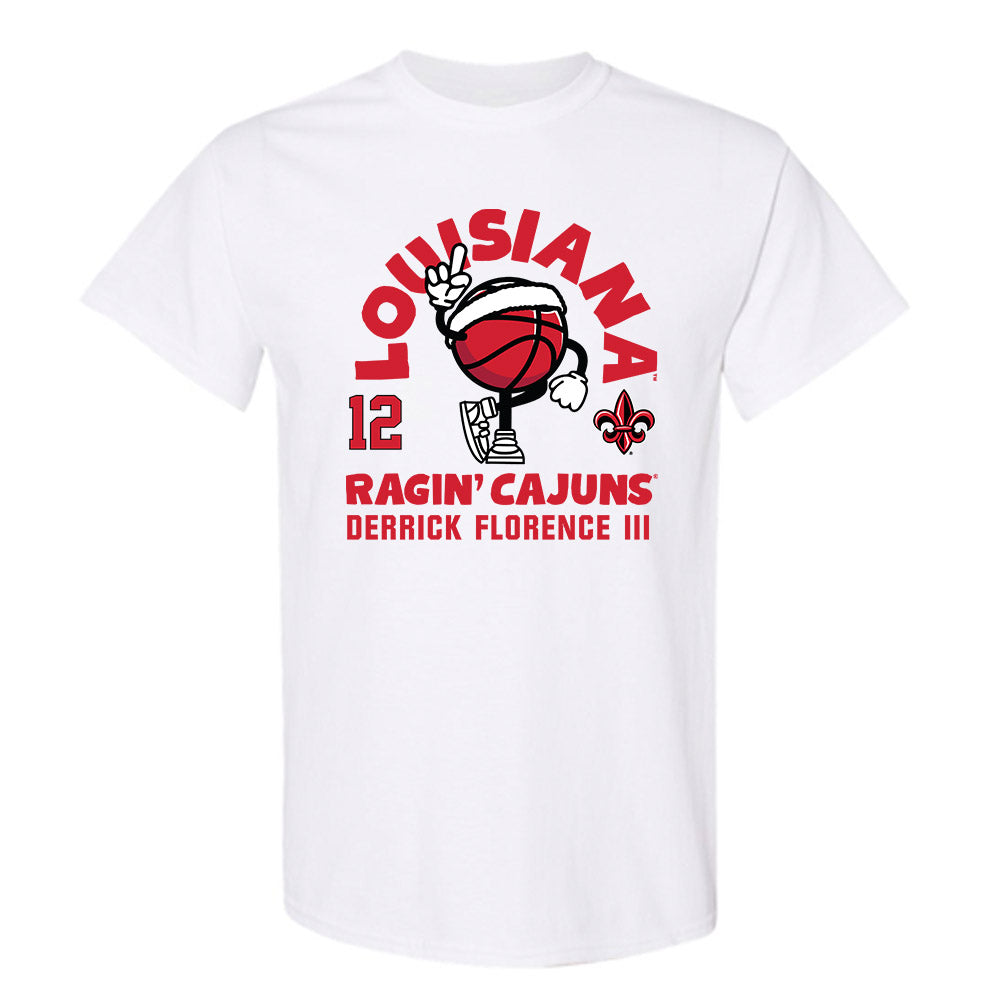 Louisiana - NCAA Men's Basketball : Derrick Florence III - Fashion Shersey T-Shirt-0