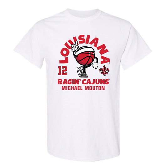 Louisiana - NCAA Men's Basketball : Michael Mouton - Fashion Shersey T-Shirt-0