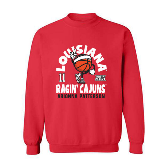 Louisiana - NCAA Women's Basketball : Arionna Patterson - Fashion Shersey Crewneck Sweatshirt-0