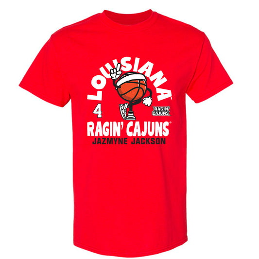 Louisiana - NCAA Women's Basketball : Jazmyne Jackson - Fashion Shersey T-Shirt-0