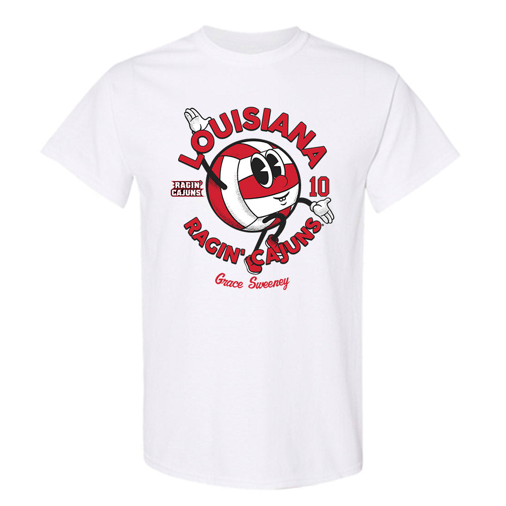 Louisiana - NCAA Women's Volleyball : Grace Sweeney - Fashion Shersey T-Shirt-0