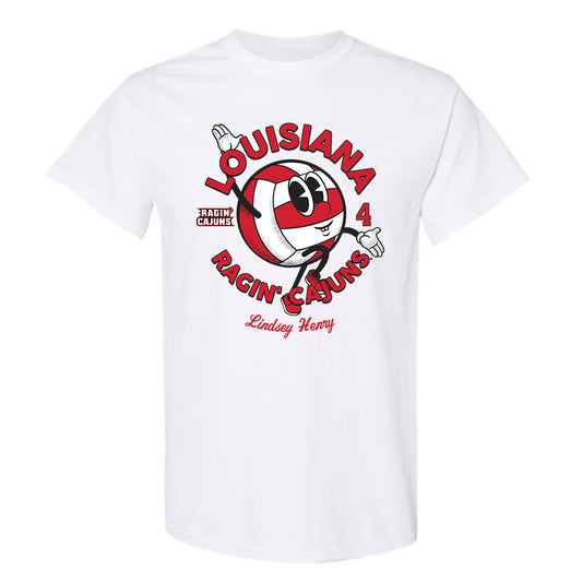 Louisiana - NCAA Women's Volleyball : Lindsey Henry - Fashion Shersey T-Shirt-0