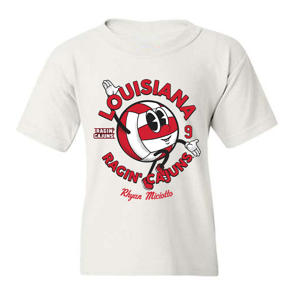Louisiana - NCAA Women's Volleyball : Rhyan Miciotto - Fashion Shersey Youth T-Shirt-0