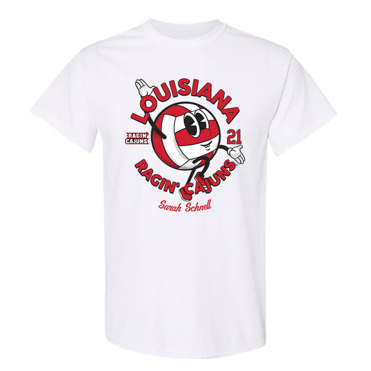 Louisiana - NCAA Women's Volleyball : Sarah Schnell - Fashion Shersey T-Shirt-0