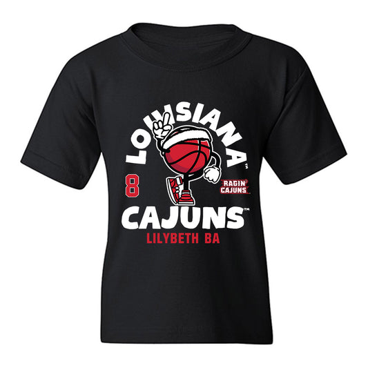 Louisiana - NCAA Women's Basketball : Lilybeth Ba - Fashion Shersey Youth T-Shirt-0