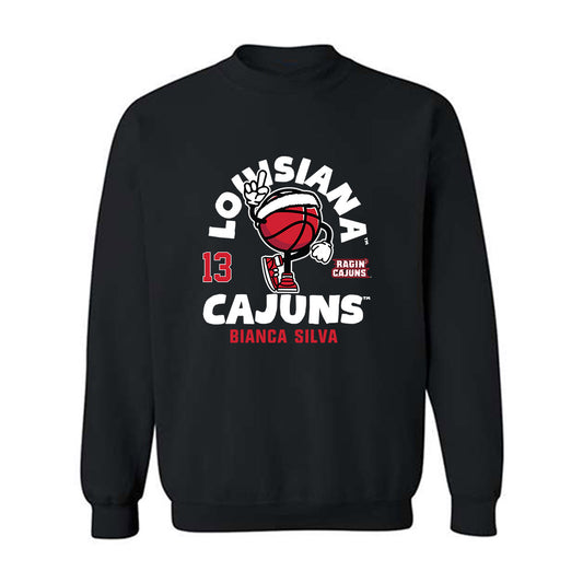 Louisiana - NCAA Women's Basketball : Bianca Silva - Fashion Shersey Crewneck Sweatshirt-0