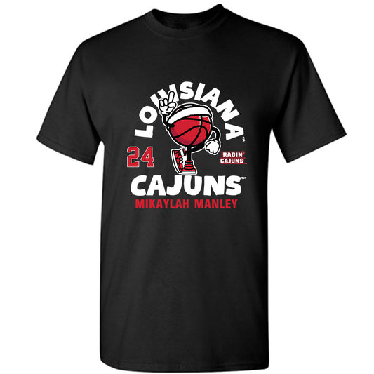 Louisiana - NCAA Women's Basketball : Mikaylah Manley - Fashion Shersey T-Shirt-0