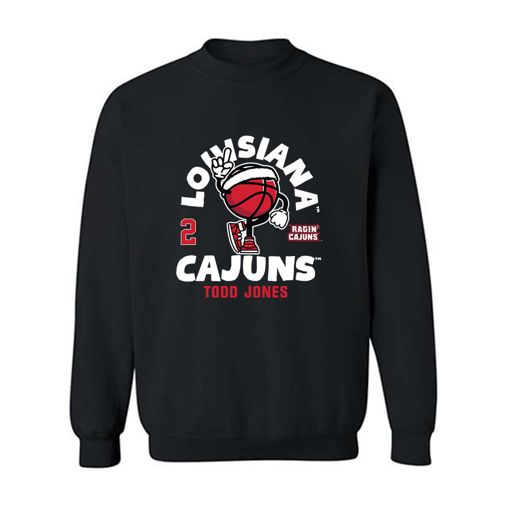 Louisiana - NCAA Men's Basketball : Todd Jones - Fashion Shersey Crewneck Sweatshirt-0