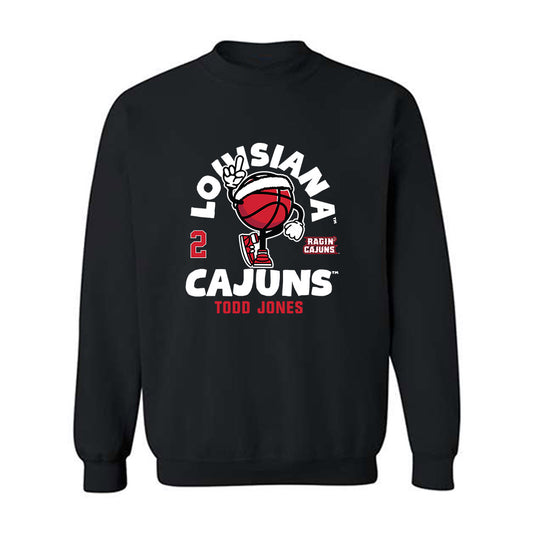 Louisiana - NCAA Men's Basketball : Todd Jones - Fashion Shersey Crewneck Sweatshirt-0