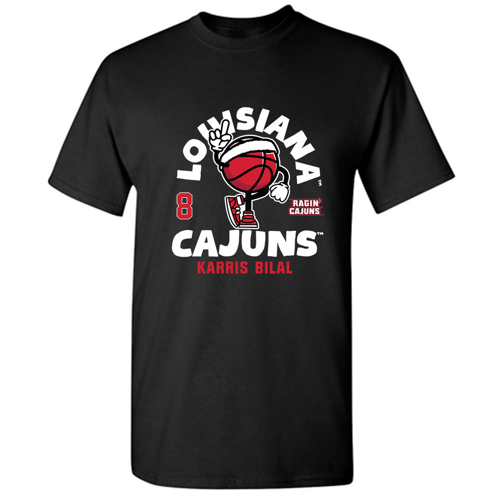 Louisiana - NCAA Men's Basketball : Karris Bilal - Fashion Shersey T-Shirt-0