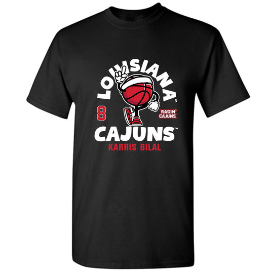 Louisiana - NCAA Men's Basketball : Karris Bilal - Fashion Shersey T-Shirt-0