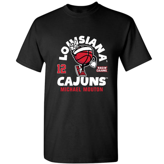 Louisiana - NCAA Men's Basketball : Michael Mouton - Fashion Shersey T-Shirt-0