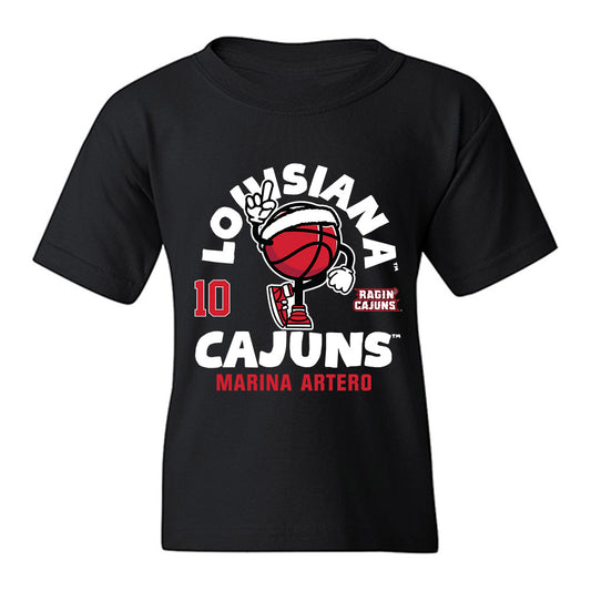 Louisiana - NCAA Women's Basketball : Marina Artero - Fashion Shersey Youth T-Shirt-0