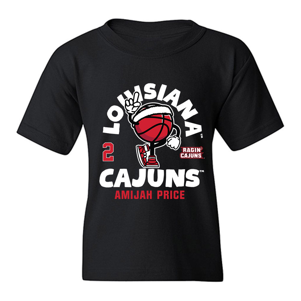 Louisiana - NCAA Women's Basketball : Amijah Price - Fashion Shersey Youth T-Shirt-0