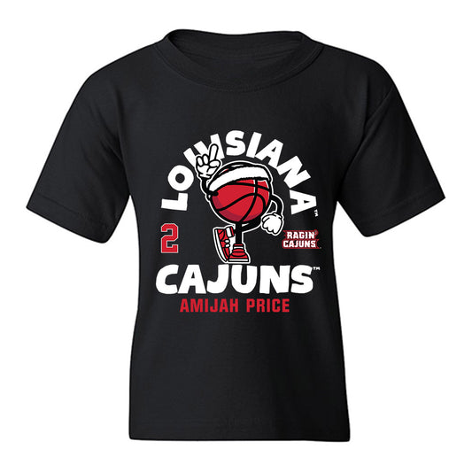 Louisiana - NCAA Women's Basketball : Amijah Price - Fashion Shersey Youth T-Shirt-0