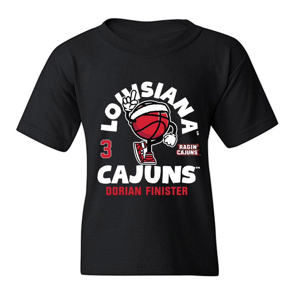 Louisiana - NCAA Men's Basketball : Dorian Finister - Fashion Shersey Youth T-Shirt-0