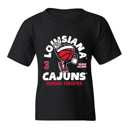 Louisiana - NCAA Men's Basketball : Dorian Finister - Fashion Shersey Youth T-Shirt-0
