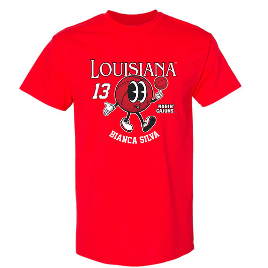 Louisiana - NCAA Women's Basketball : Bianca Silva - Fashion Shersey T-Shirt-0