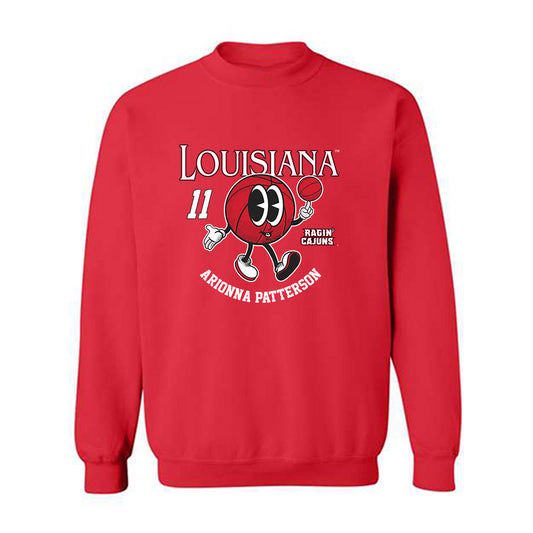 Louisiana - NCAA Women's Basketball : Arionna Patterson - Fashion Shersey Crewneck Sweatshirt-0