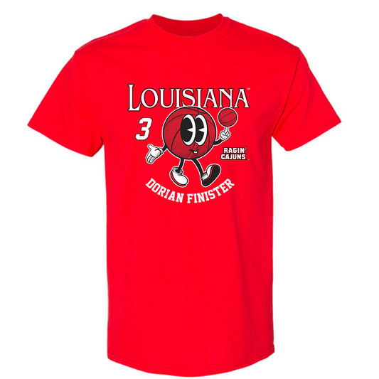 Louisiana - NCAA Men's Basketball : Dorian Finister - Fashion Shersey T-Shirt-0