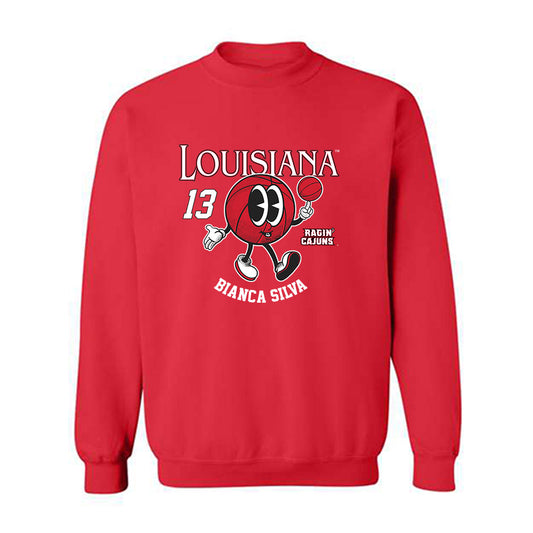 Louisiana - NCAA Women's Basketball : Bianca Silva - Fashion Shersey Crewneck Sweatshirt-0