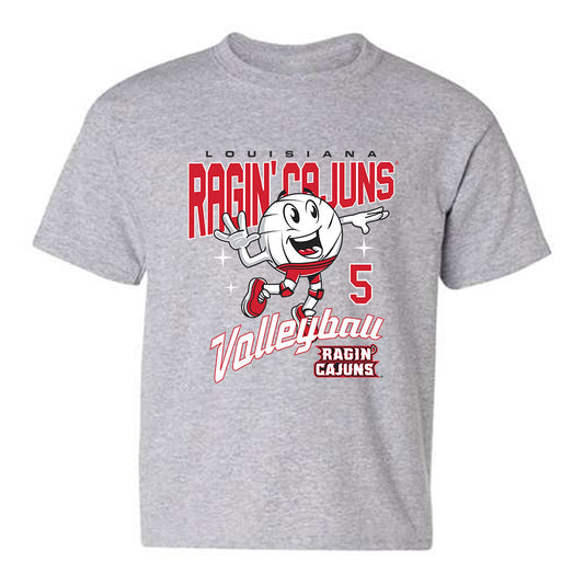 Louisiana - NCAA Women's Volleyball : Genesis Smith - Fashion Shersey Youth T-Shirt-0