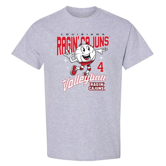 Louisiana - NCAA Women's Volleyball : Lindsey Henry - Fashion Shersey T-Shirt-0