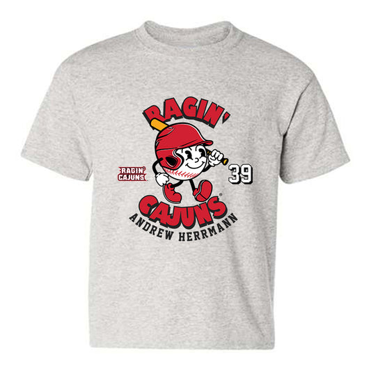 Louisiana - NCAA Baseball : Andrew Herrmann - Fashion Shersey Youth T-Shirt-0