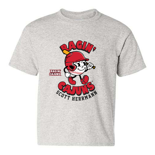 Louisiana - NCAA Baseball : Scott Herrmann - Fashion Shersey Youth T-Shirt-0