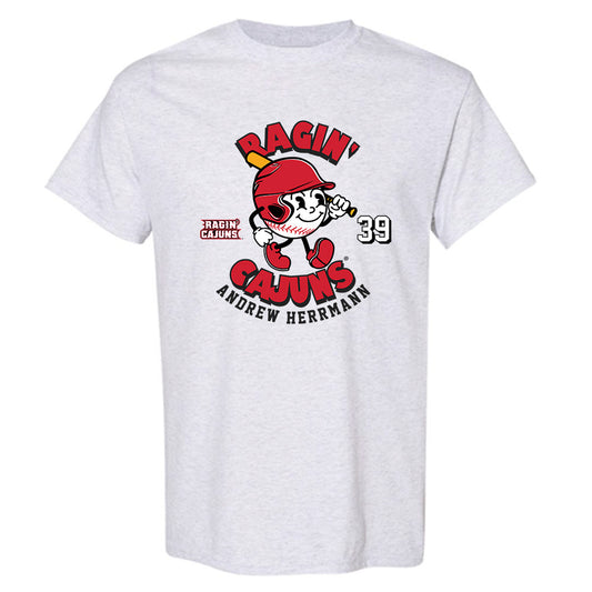 Louisiana - NCAA Baseball : Andrew Herrmann - Fashion Shersey T-Shirt-0