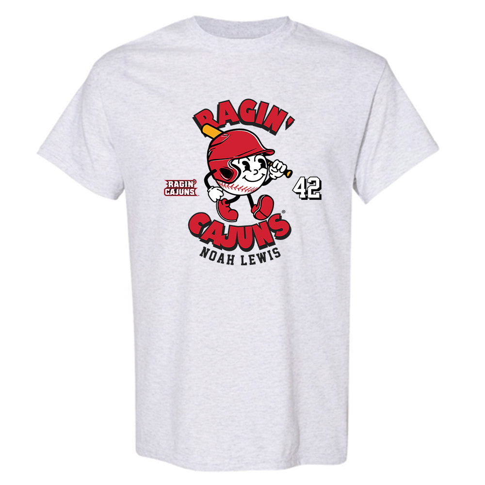 Louisiana - NCAA Baseball : Noah Lewis - Fashion Shersey T-Shirt-0