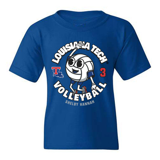 LA Tech - NCAA Women's Volleyball : Shelby Hannah - Fashion Shersey Youth T-Shirt-0