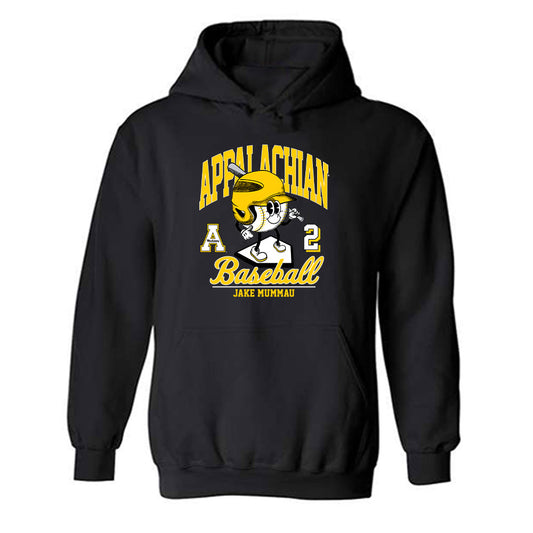 App State - NCAA Baseball : Jake Mummau - Fashion Shersey Hooded Sweatshirt-0