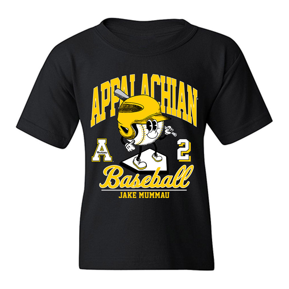 App State - NCAA Baseball : Jake Mummau - Fashion Shersey Youth T-Shirt-0