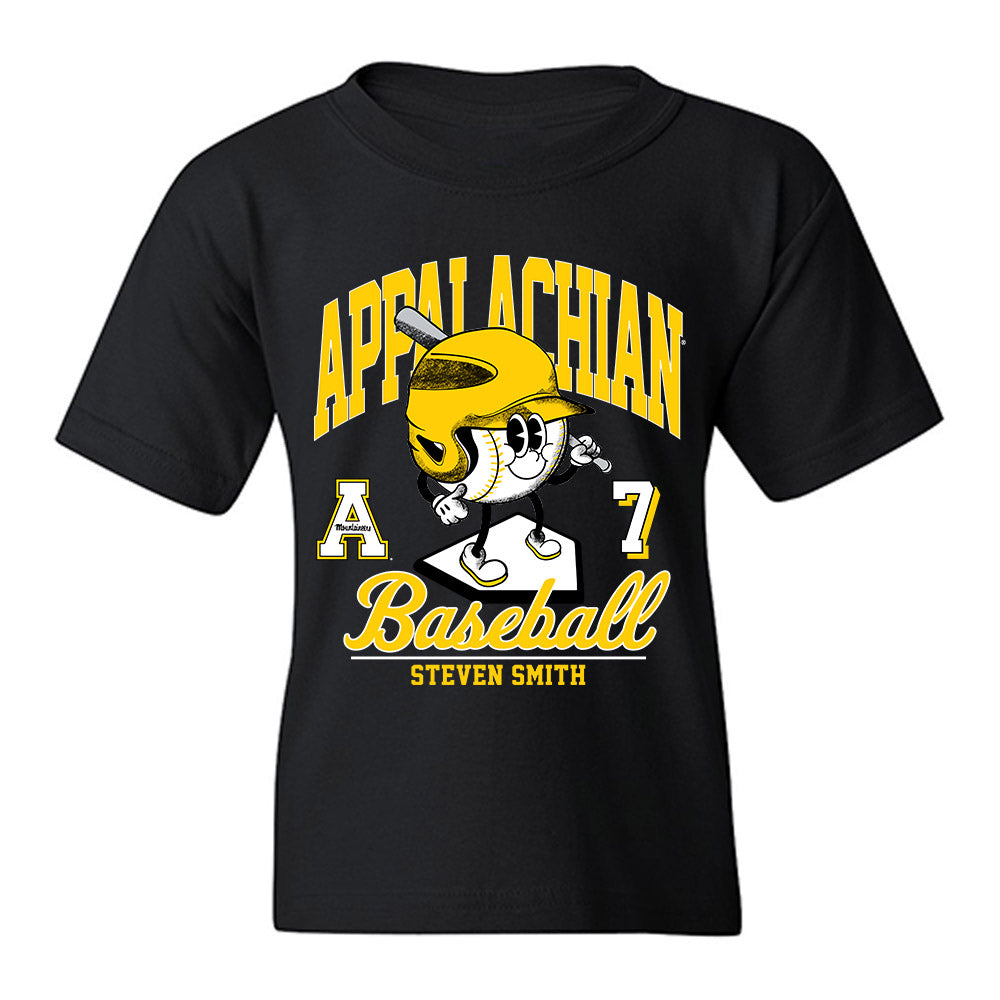 App State - NCAA Baseball : Steven Smith - Fashion Shersey Youth T-Shirt-0