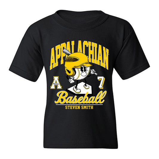 App State - NCAA Baseball : Steven Smith - Fashion Shersey Youth T-Shirt-0