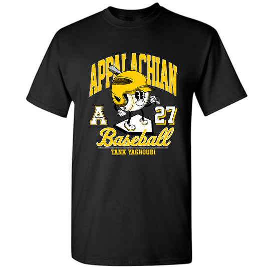 App State - NCAA Baseball : Tank Yaghoubi - Fashion Shersey T-Shirt-0