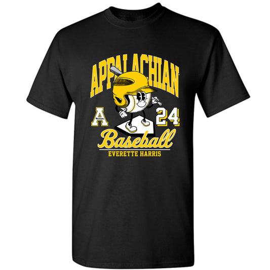 App State - NCAA Baseball : Everette Harris - Fashion Shersey T-Shirt-0