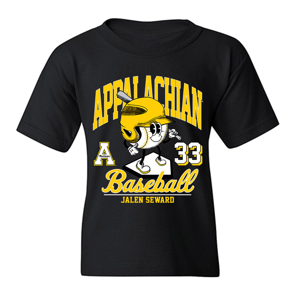 App State - NCAA Baseball : Jalen Seward - Fashion Shersey Youth T-Shirt-0