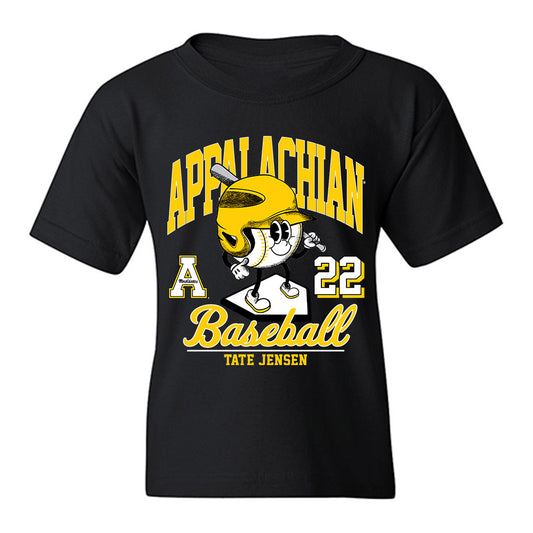 App State - NCAA Baseball : Tate Jensen - Fashion Shersey Youth T-Shirt-0