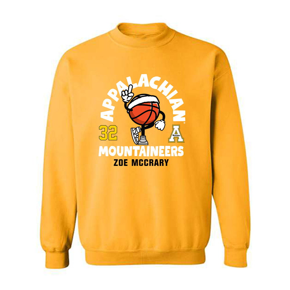 App State - NCAA Women's Basketball : Zoe McCrary - Fashion Shersey Crewneck Sweatshirt-0