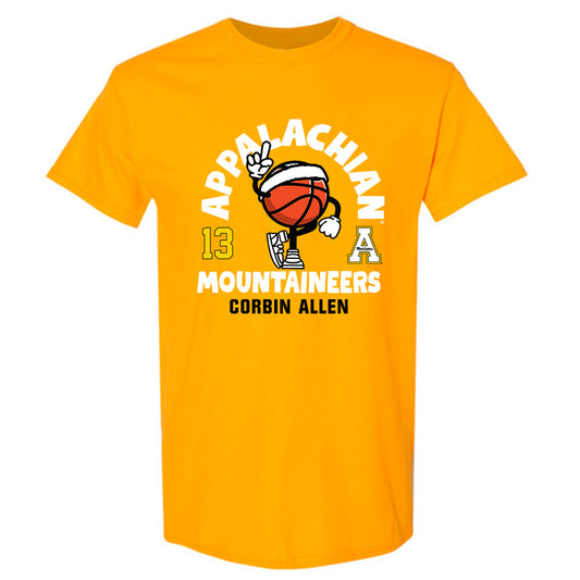 App State - NCAA Men's Basketball : Corbin Allen - Fashion Shersey T-Shirt-0