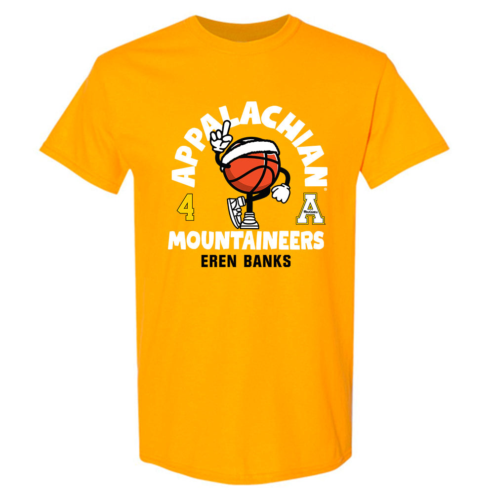 App State - NCAA Men's Basketball : Eren Banks - Fashion Shersey T-Shirt-0