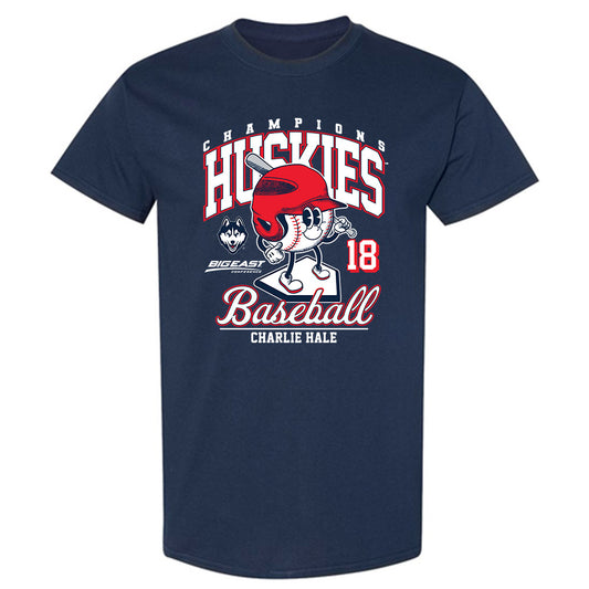 UConn - NCAA Baseball : Charlie Hale - Fashion Shersey T-Shirt-0