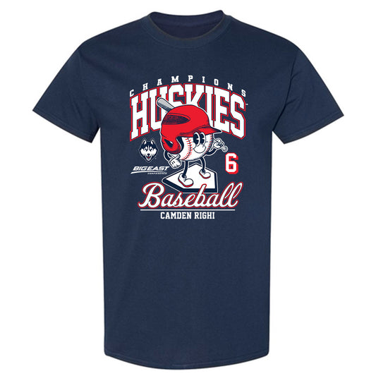 UConn - NCAA Baseball : Camden Righi - Fashion Shersey T-Shirt-0
