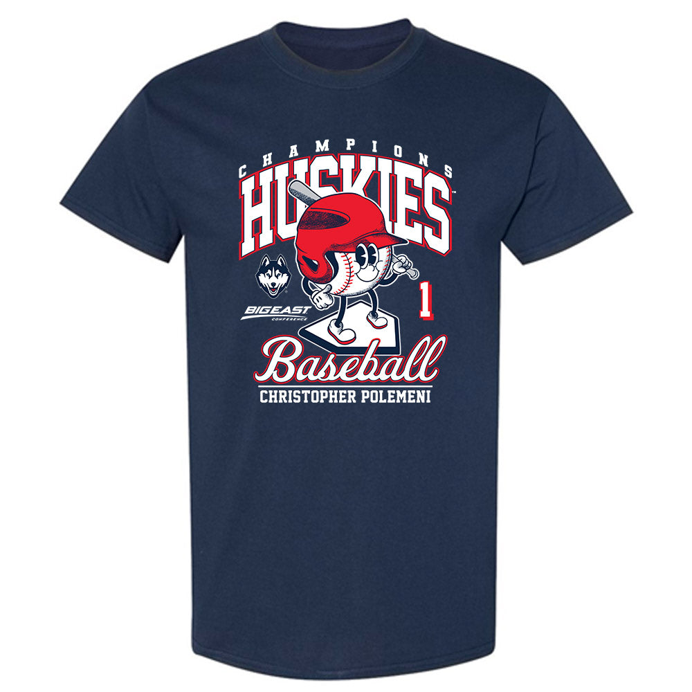 UConn - NCAA Baseball : Christopher Polemeni - Fashion Shersey T-Shirt-0